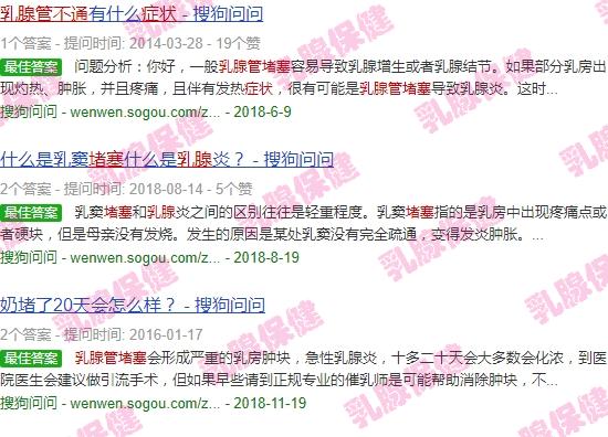 汕头乳腺医院 - 汕头乳腺管堵塞的症状图片